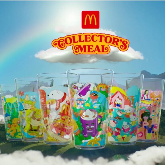 McDonald's Other - 4 McDonalds Collector’s Edition Meal (1)Ty Beanie Babies 16oz Cup 2024(2)Grimace